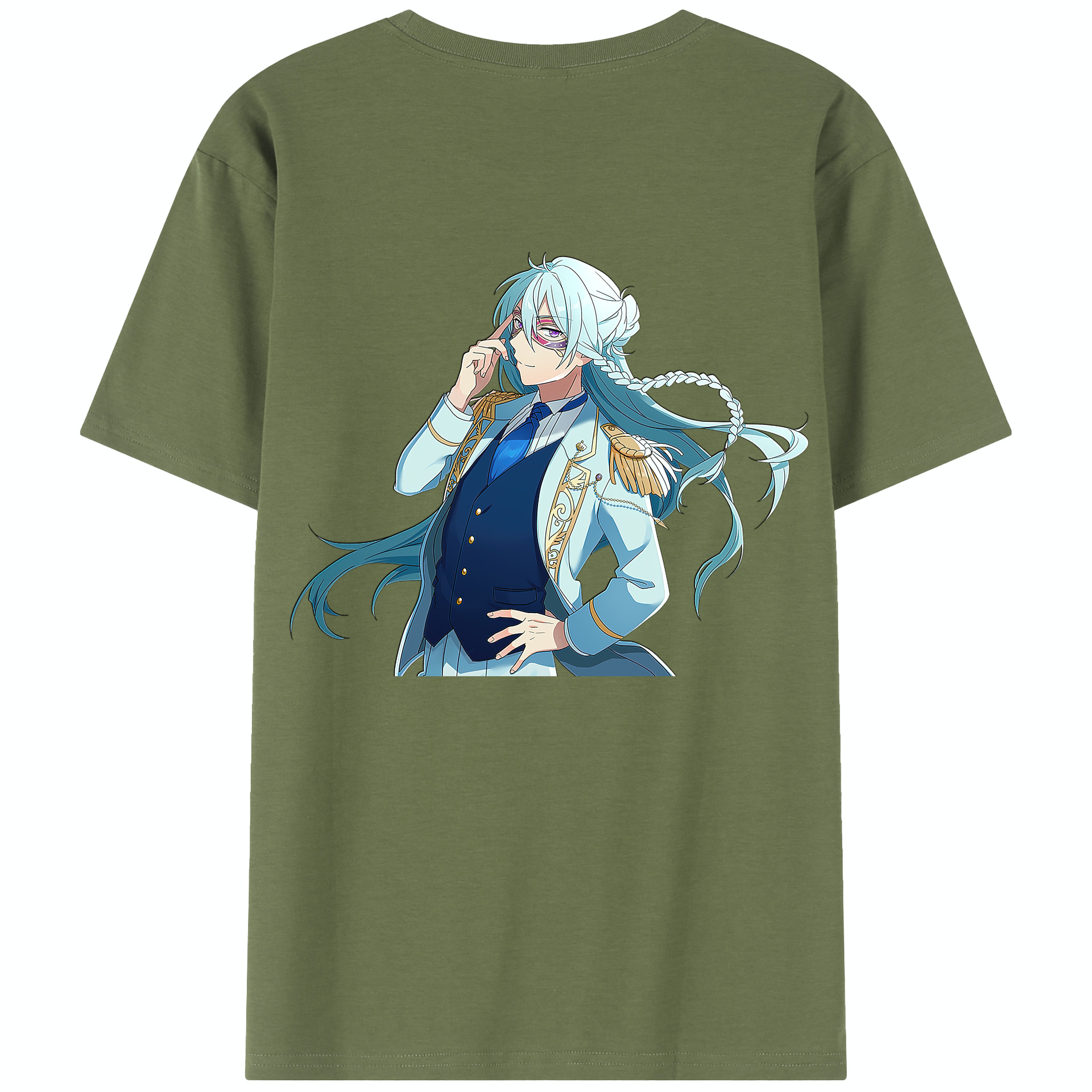 （画像用） あんさんぶるスターズ! Ensemble Stars 綿100％半袖Tシャツ（背面プリント）